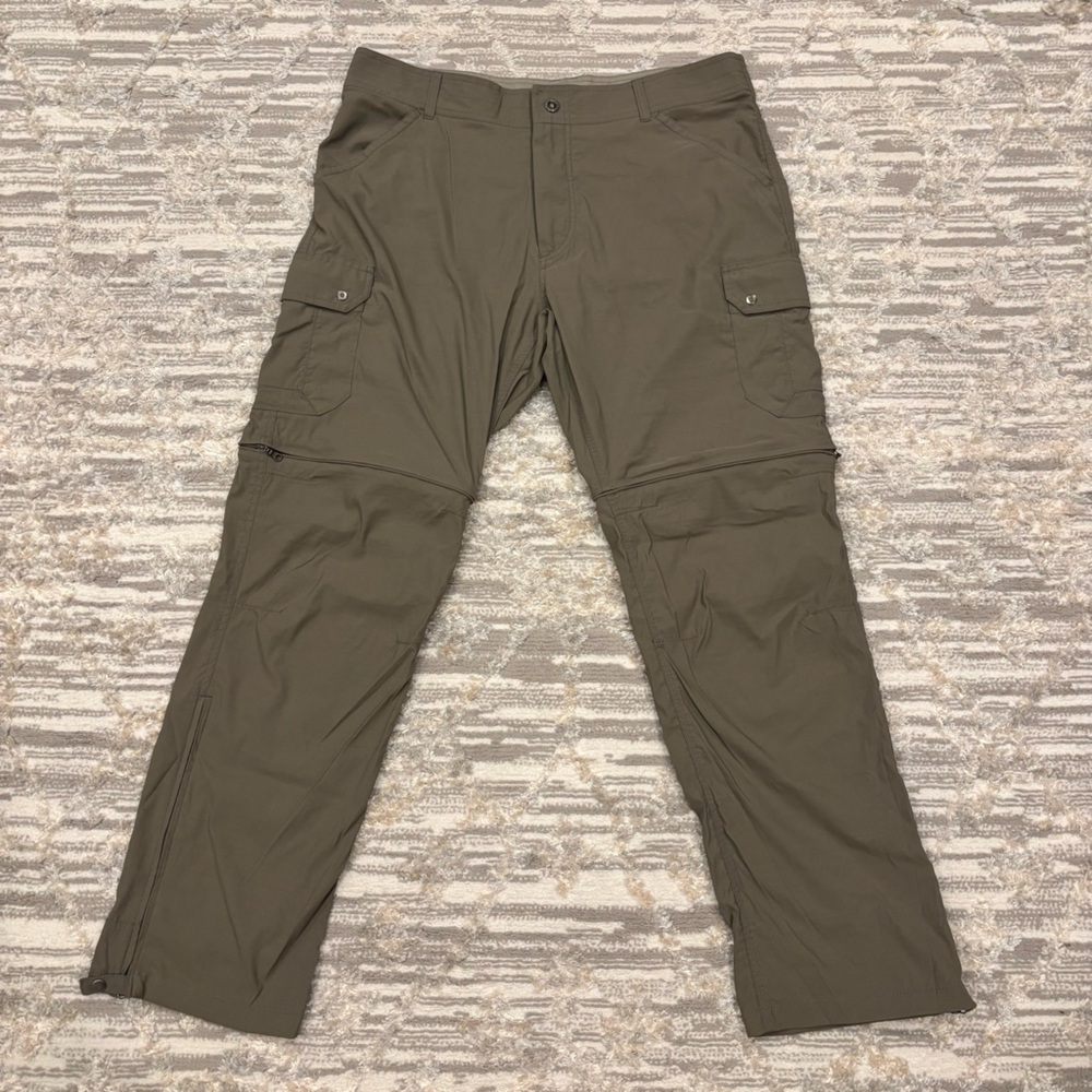 Kuhl Renegade Stealth Convertible Cargo Pants Men’s 38x32 Outdoor Hike Trail